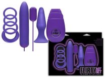 Фиолетовый вибронабор FLIRTY, цвет фиолетовый - Nanma (NMC)