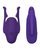 Фиолетовые виброзажимы для сосков Nipple Play Rechargeable Nipplettes, цвет фиолетовый - California Exotic Novelties