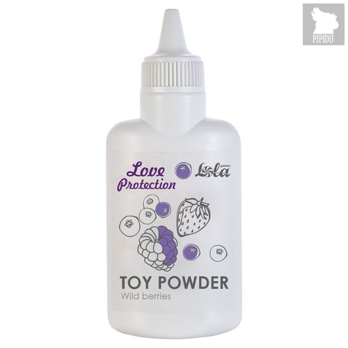 Пудра для игрушек Love Protection с ароматом лесных ягод - 30 гр. - Lola Toys