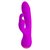 Вибромассажер PrettyLove Broderick с клитооральным стимулятором кролик, цвет фиолетовый - Baile