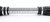 Плеть с серебристой ручкой длинная 54052ars - БДСМ арсенал