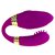 Водонепроницаемый вибратор для двоих Squirm, цвет фиолетовый - Baile