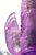 Фиолетовый вибратор High-Tech fantasy с клиторальным лепестком - 21 см, цвет фиолетовый - Toyfa