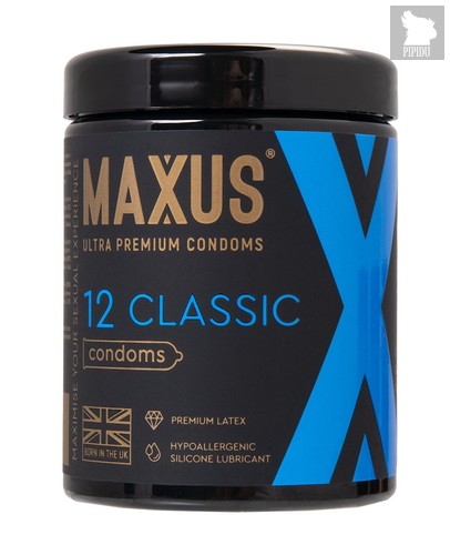 Классические презервативы MAXUS Classic - 12 шт. - maxus