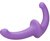 Фиолетовый безремневой страпон Silicone Strapless Strapon, цвет фиолетовый - Shots Media