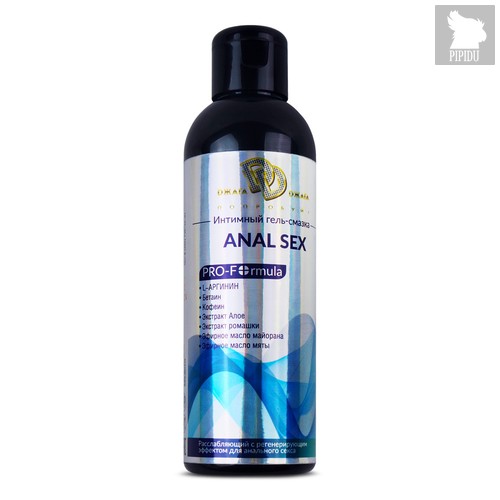 Анальный интимный гель-смазка ANAL SEX - 200 мл - BioMed-Nutrition