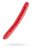 Красный двусторонний фаллоимитатор - 31 см., цвет красный - Toyfa