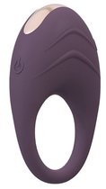 Фиолетовое эрекционное виброкольцо AVETA, цвет фиолетовый - Dream toys