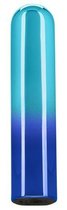 Голубой гладкий мини-вибромассажер Glam Vibe - 9 см., цвет голубой - California Exotic Novelties
