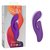 Фиолетовый вибратор-кролик Stella Liquid Silicone Dual Pleaser - 17,25 см., цвет фиолетовый - California Exotic Novelties