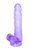 Прозрачный дилдо Intergalactic Satellite Purple 7082-02lola, цвет фиолетовый - Lola Toys