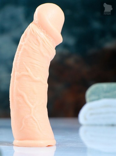 Фигурное мыло "Темперамент" с ароматом вишневого молока - 105 гр., цвет телесный - Сима-Ленд