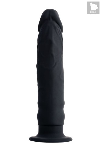 Черный анальный фаллоимитатор Lupi - 13,5 см., цвет черный - Toyfa