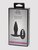 Черная вибровтулка Relentless Vibrations Remote Control Butt Plug - 11,4 см., цвет черный - Lovehoney