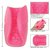 Розовый рельефный мастурбатор Beaded Grip, цвет розовый - California Exotic Novelties
