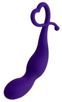 Фиолетовый анальный стимулятор Wlap - 16 см., цвет фиолетовый - Toyfa