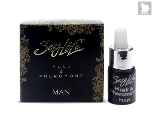 Мужские духи с феромонами Sexy Life Musk Pheromone - 5 мл - Парфюм Престиж