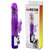 Фиолетовый хай-тек вибратор с ротацией и возвратно-поступательным движением - 24 см, цвет фиолетовый - Baile
