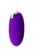 Фиолетовое виброяйцо A-Toys - 6,5 см., цвет фиолетовый - Toyfa