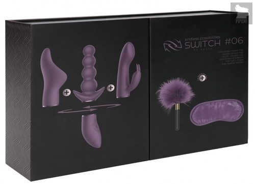 Фиолетовый эротический набор Pleasure Kit №6, цвет фиолетовый - Shots Media
