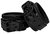 Черные поножи Luxury Ankle Cuffs, цвет черный - Shots Media
