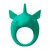 Зеленое эрекционное кольцо Unicorn Alfie, цвет зеленый - Lola Toys