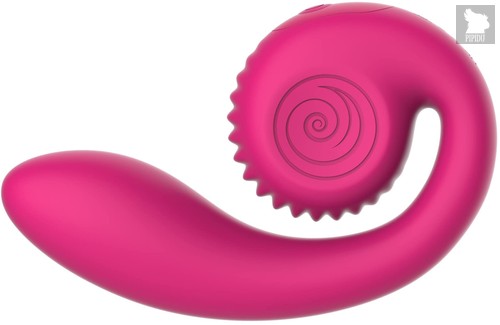 Розовый инновационный вибратор SVibe Gizi Lite, цвет розовый - Svibe