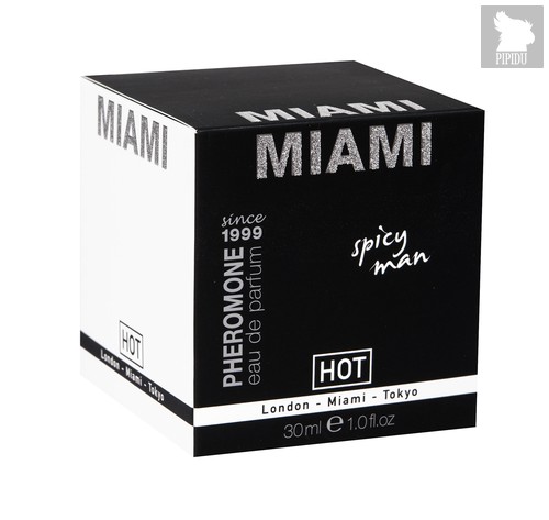 Мужские духи с феромонами Miami Spisy Man - 30 мл - HOT
