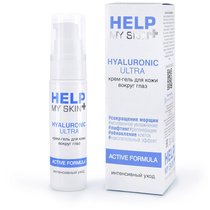 Крем-гель для кожи вокруг глаз Help My Skin Hyaluronic - 30 гр. - Bioritm