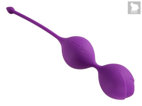 Вагинальные шарики U-tone, цвет фиолетовый - Adrien Lastic