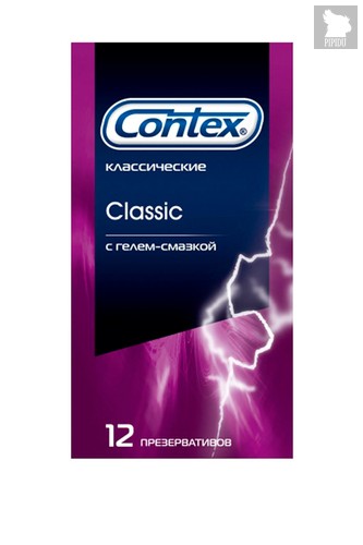 Презервативы CONTEX Classic - 12 шт. - CONTEX