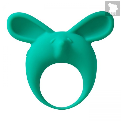 Зеленое эрекционное кольцо Fennec Phil, цвет зеленый - Lola Toys
