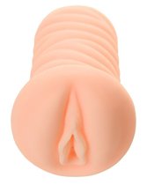Мастурбатор-вагина Nymph с вибрацией, цвет телесный - Kokos