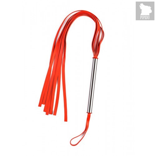 плеть с металлической ручкой, цвет красный - Sitabella (СК-Визит)
