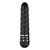 Черный мини-вибратор Diamond Twisted Vibrator - 11,4 см., цвет черный - Easy toys