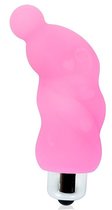 Розовый миниатюрный спиралевидный вибромассажер - 6,9 см., цвет розовый - Bioritm