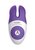 Фиолетовый вибростимулятор с ушками The Lay-on Rabbit, цвет фиолетовый - The Rabbit Company