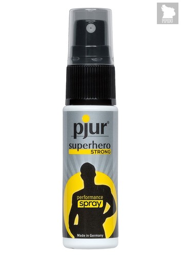 Спрей-пролонгатор длительного действия pjur SUPERHERO Strong Spray - 20 мл - Pjur