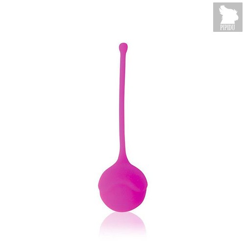 Розовый вагинальный шарик Cosmo, цвет розовый - Bioritm