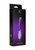 Фиолетовый вибратор Asopus - 21 см., цвет фиолетовый - Shots Media