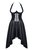 Длинное платье c открытой грудью Christine, цвет черный, размер S - Demoniq