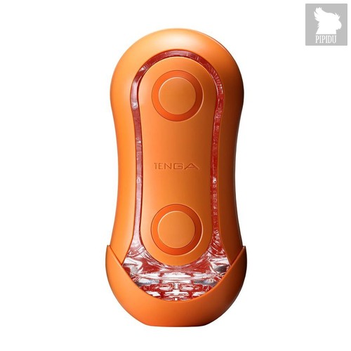 Мастурбатор Tenga Flip ORB Sunset, цвет оранжевый - Tenga