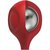 Красные утяжеленные анальные шарики Anal Essentials Weighted Silicone Anal Balls - 34,3 см., цвет красный - Doc Johnson