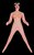Секс-кукла с вибрацией CLEOPATRA, цвет телесный - ORION