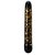 Черно-золотистый классический вибратор Rise and Sparkle - 17,8 см., цвет золотой/черный - Blush Novelties