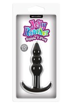 Анальная пробка Jelly Rancher T-Plug Ripple - 10,9 см - NS Novelties