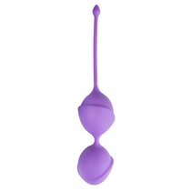 Фиолетовые вагинальные шарики Jiggle Mouse, цвет фиолетовый - EDC Wholesale