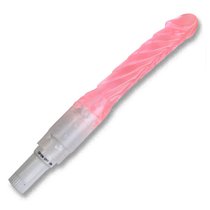 Анальный вибратор Stick - Pink, цвет розовый - White Label