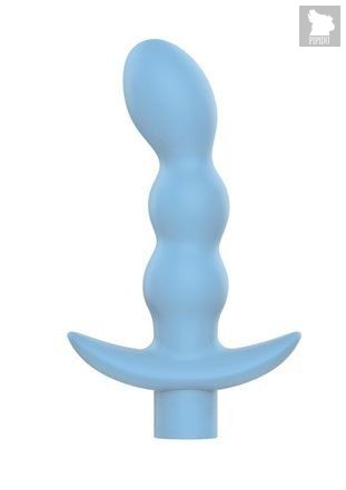 Голубой вибратор Sweet Toys - 11 см., цвет голубой - Bioritm