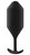 Чёрная пробка для ношения B-vibe Snug Plug 5 - 14 см, цвет черный - B-vibe